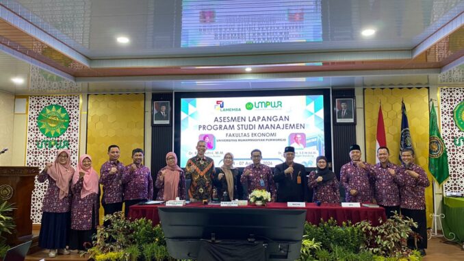 Prodi Manajemen UMPWR Jalani Asesmen LAMEMBA, Teguhkan Budaya Mutu Menuju Akreditasi Unggul