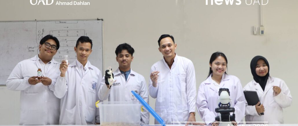 Mahasiswa UAD Kembangkan Kitosan untuk Terapi PPOK, Dorong Inovasi Obat Inhalasi Berbasis Herbal
