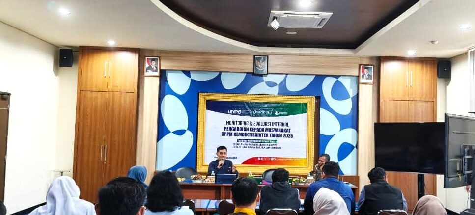 UMPO Perkuat Kesiapan Tim Pengabdi melalui Monev Internal DPPM 2026