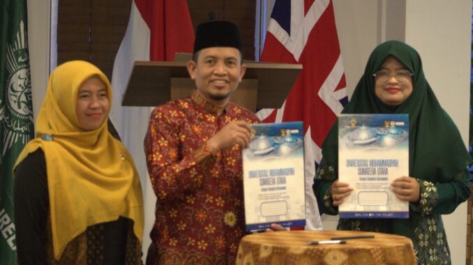 UMSU dan PCIM Britania Raya-Irlandia Perluas Jejaring Internasional Menuju World Class University