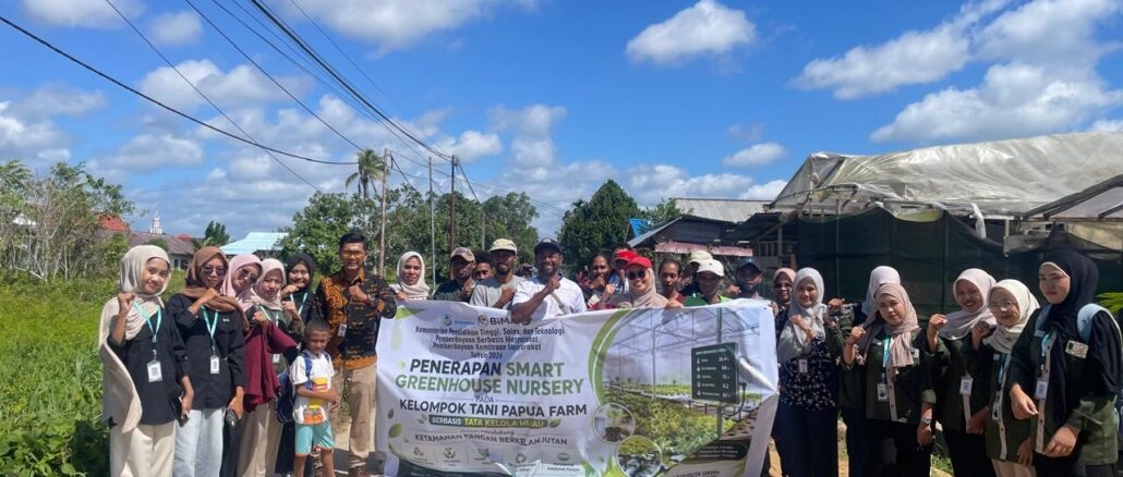 UNIMUDA Sorong Tingkatkan Kapasitas Pembibitan Petani hingga Empat Kali Lipat lewat Smart Greenhouse