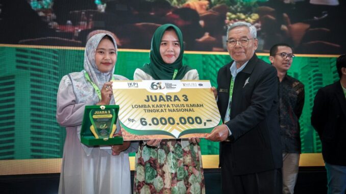 Umsida Raih Juara 3 Lomba KTI Nasional IKPI, Usung Gagasan Smart Tax Governance Index