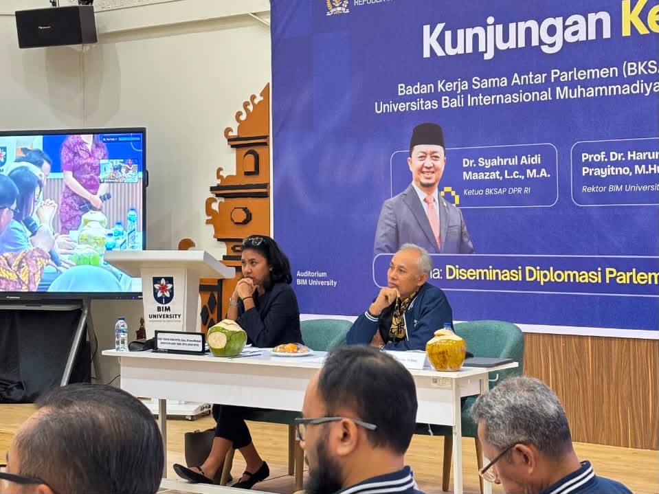BIM University dan BKSAP DPR RI Bahas Kampus Berbasis IT dan Masa Depan Pendidikan Tinggi