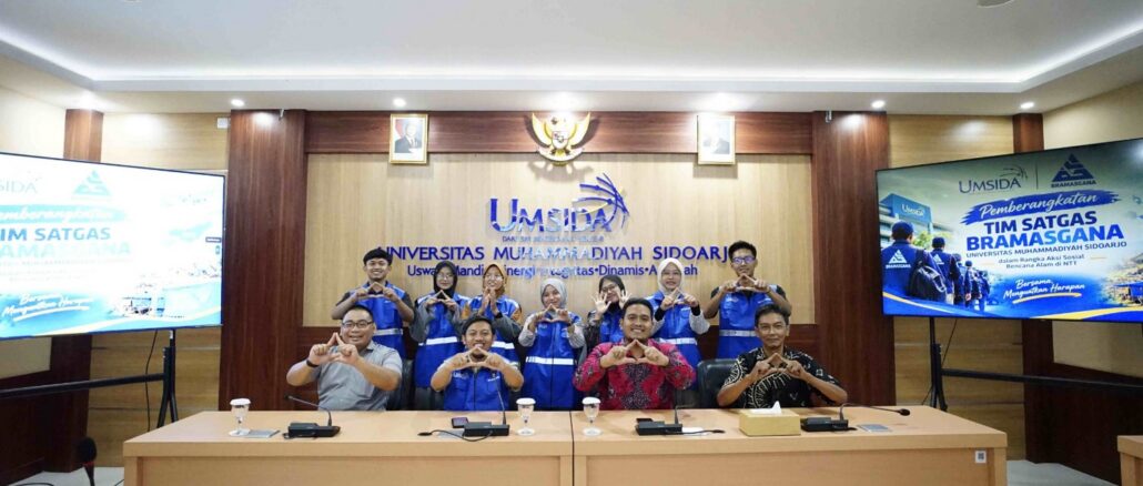 Bramasgana Umsida Berangkat ke NTT, Dampingi Pemulihan Korban Gempa