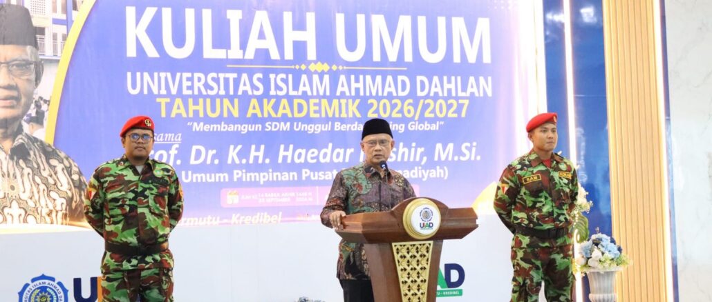 Haedar Nashir Dorong UIAD Sinjai Perkuat SDM untuk Berdaya Saing Global