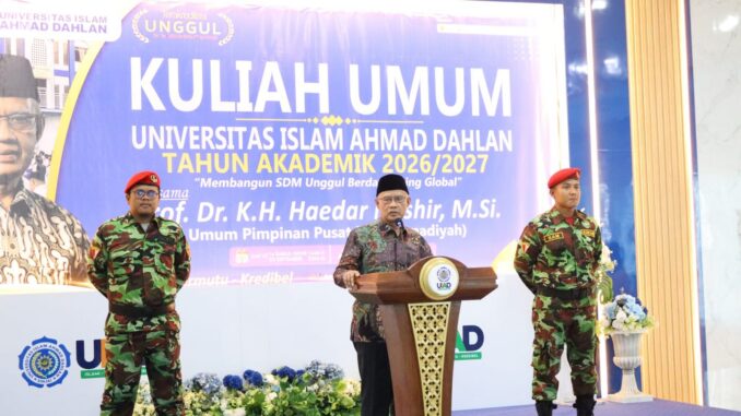 Haedar Nashir Dorong UIAD Sinjai Perkuat SDM untuk Berdaya Saing Global