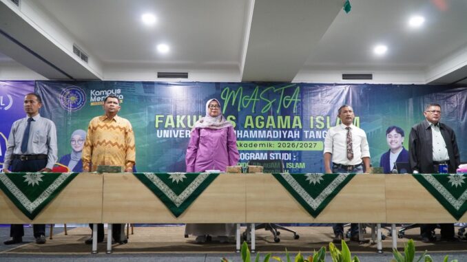 FAI UMT Sambut Mahasiswa Baru, Tekankan Mutu Pendidikan dan Dakwah Digital