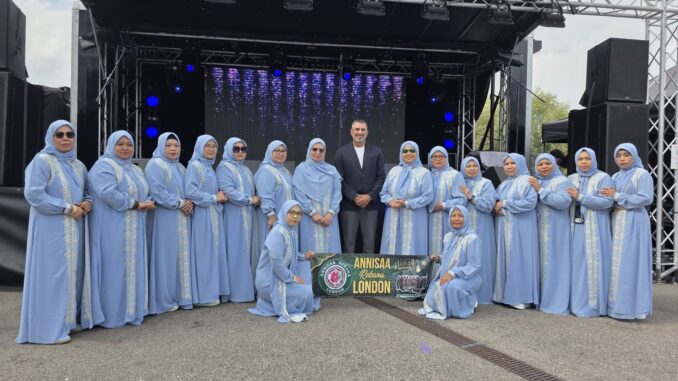 Mahasiswa UMSU Bina Annisa Rebana London, Kenalkan Dakwah Kultural Islam Indonesia ke Panggung Internasional