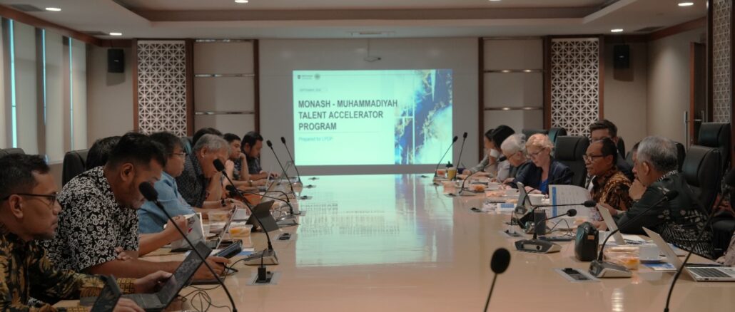 Majelis Diktilitbang Dorong Percepatan Doktoral PTMA melalui Kolaborasi LPDP dan Monash University
