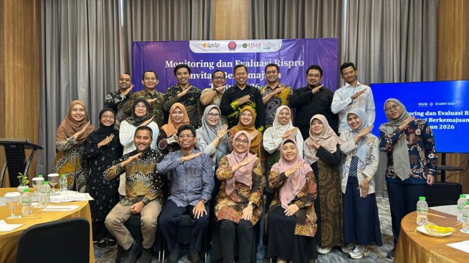 Monev RISPRO Invitasi Berkemajuan Dorong Riset PTMA Menuju Hilirisasi dan Dampak Nyata