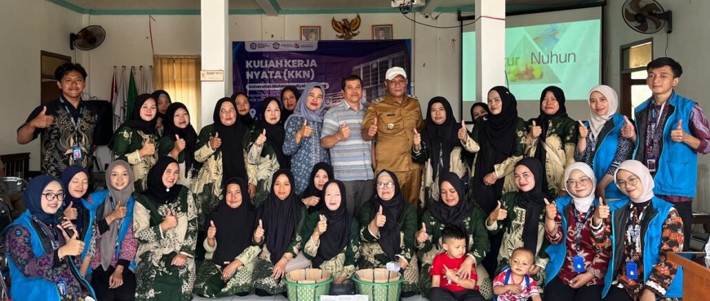 KKN UM Bandung Kenalkan Octaco, Alternatif Pengolahan Sampah Organik dari Rumah