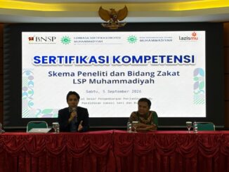 PusdiklatMu dan LSP Muhammadiyah Perkuat Kompetensi Peneliti Dosen PTMA melalui Sertifikasi BNSP