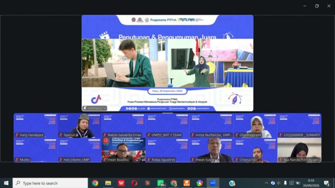 Puspresma PTMA Dorong Kreativitas Mahasiswa melalui Kampanye Sosial Media 2026