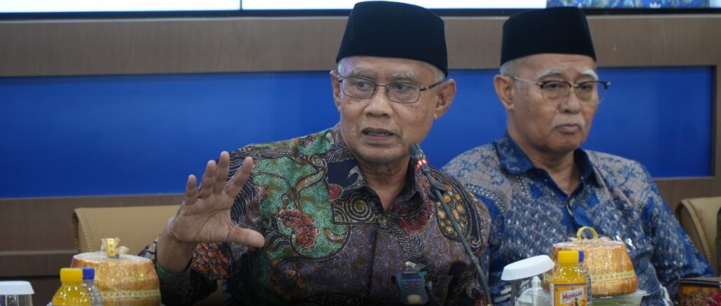 Silaturahmi di Unismuh, Haedar Nashir Tekankan Pentingnya Memahami Kaderisasi Muhammadiyah secara Utuh