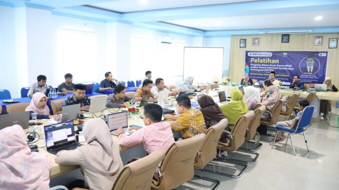 UIAD Sinjai Perkuat Kompetensi Dosen melalui Pelatihan Pengisian BKD di SISTER