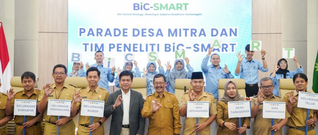 UMP dan Pemkab Banyumas Luncurkan BIC-SMART, Perkuat Pengendalian DBD Berbasis Riset