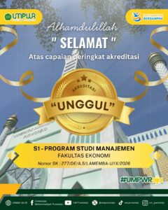 Prodi Manajemen UMPWR Raih Akreditasi Unggul, Semakin Perkuat Langkah Menuju APT Unggul
