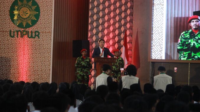 Wamen P2MI Ajak Mahasiswa UMPWR Terus Upgrade Diri dan Siap Hadapi Perubahan