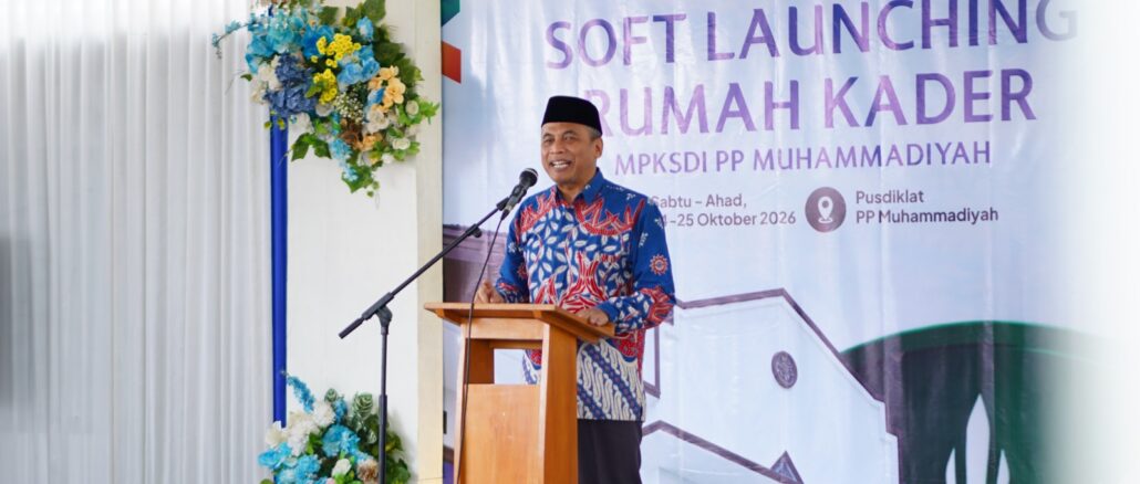 Agung Danarto Dorong Penguatan Pembinaan dan Pengawasan Kader Muhammadiyah