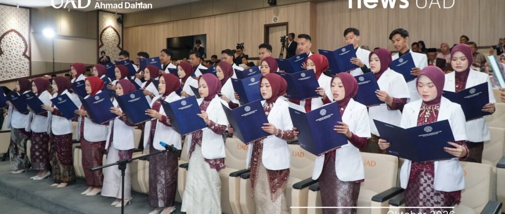 UAD Lantik 29 Dokter Baru, Kelulusan UKMPPD Capai 100 Persen