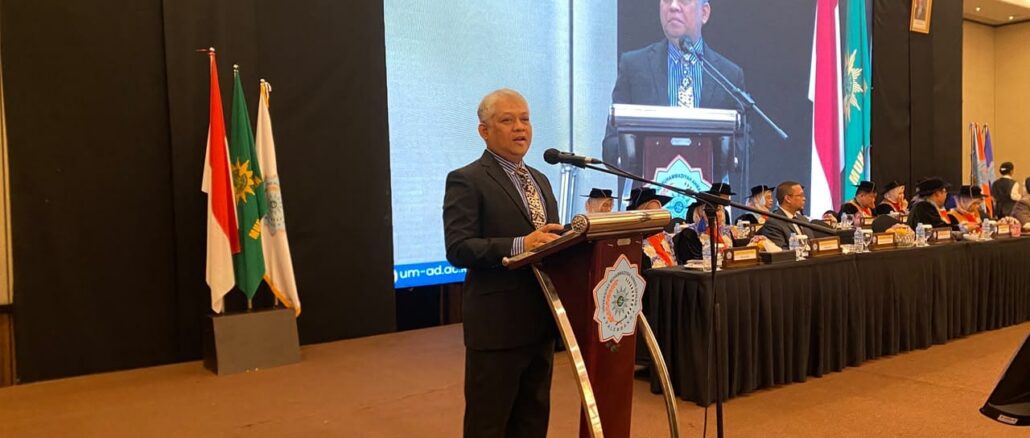 Hadapi Era AI, Ahmad Muttaqin Minta Lulusan UMAD Palembang Perkuat Nalar Kritis dan Etika