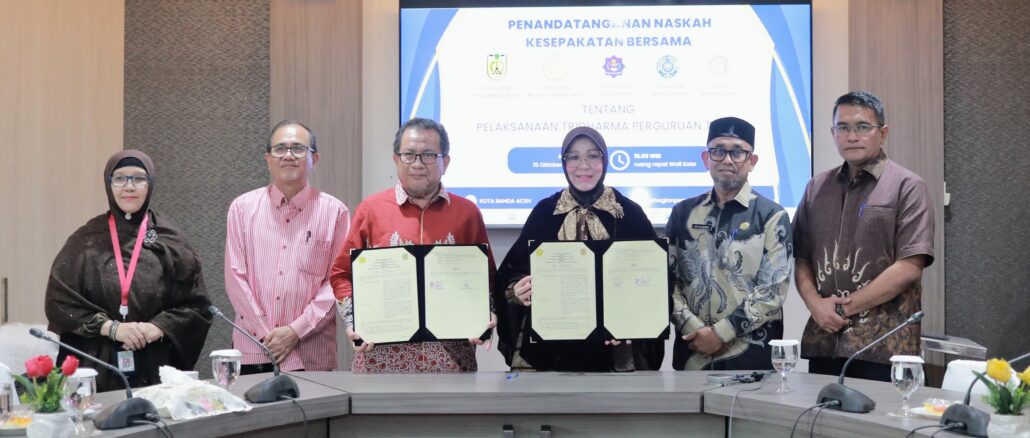 Unmuha dan Pemko Banda Aceh Jalin Kerja Sama untuk Perkuat Tri Dharma Perguruan Tinggi