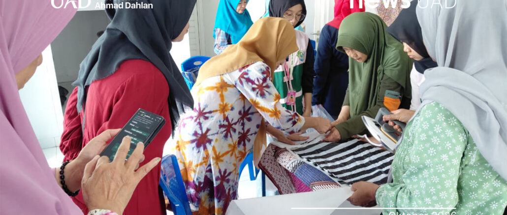 Mahasiswa KKN UAD Kenalkan Pengolahan Limbah Plastik Jadi Produk Bernilai Jual
