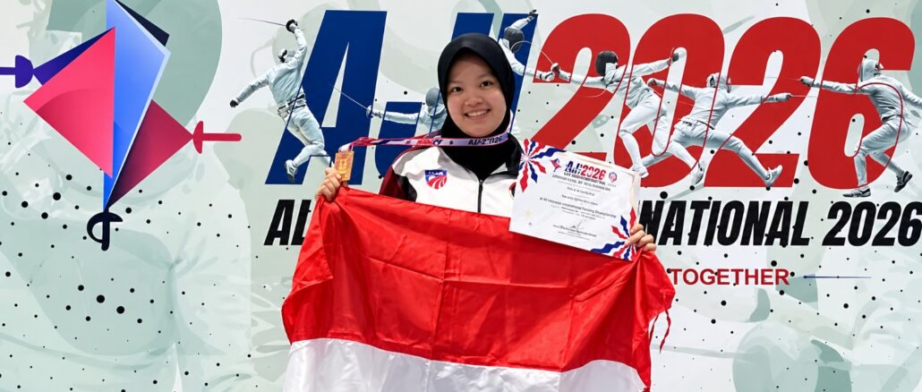 Mahasiswi UMS Raih Perunggu di Kejuaraan Anggar Internasional Malaysia