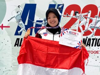 Mahasiswi UMS Raih Perunggu di Kejuaraan Anggar Internasional Malaysia