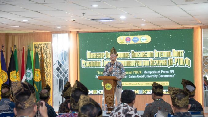 Mahfud Sholihin Dorong SPI PTMA Bertransformasi Menjadi Mitra Strategis Pimpinan