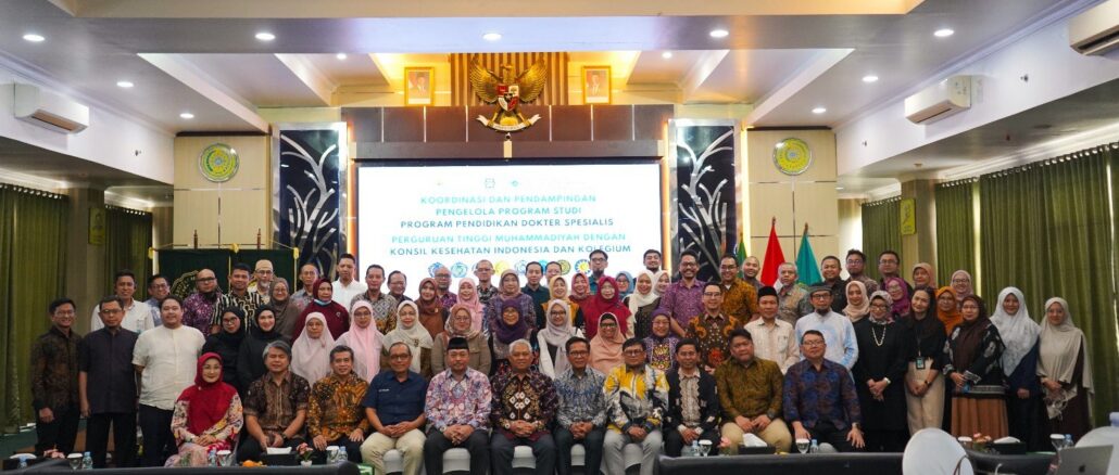 Majelis Diktilitbang Bersama KKI dan Kolegium Perkuat Mutu Pendidikan Dokter Spesialis