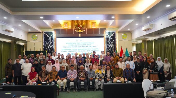 Majelis Diktilitbang Bersama KKI dan Kolegium Perkuat Mutu Pendidikan Dokter Spesialis