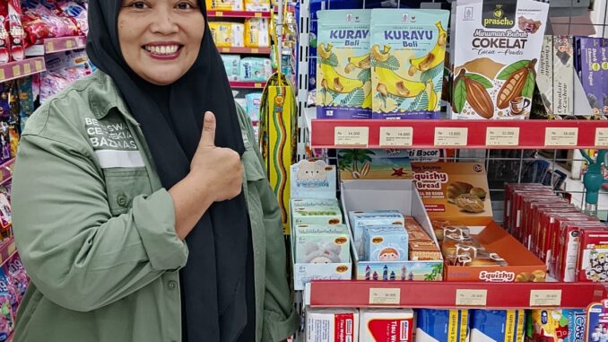 Produk Keripik Pisang Mahasiswa BIM University Tembus Gerai Alfamart
