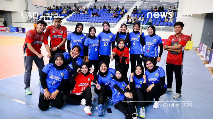 Tim Voli Putri UAD Raih Juara III Liga Voli Mahasiswa 2026