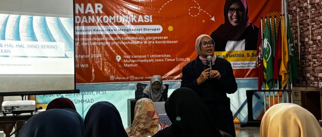 UMJT dan UMY Bahas Tantangan Industri Komunikasi di Era Disrupsi