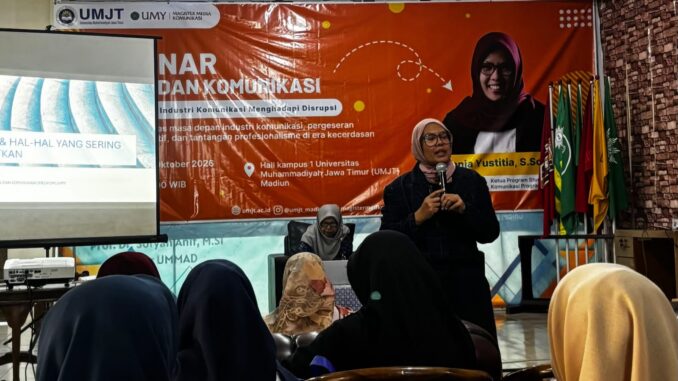 UMJT dan UMY Bahas Tantangan Industri Komunikasi di Era Disrupsi