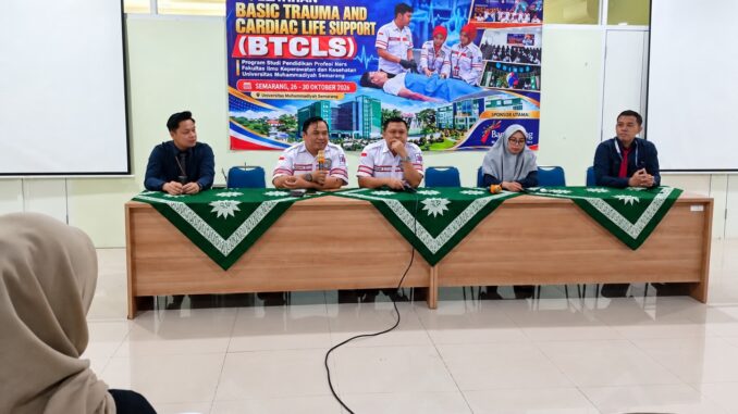 UNIMUS Bekali 159 Peserta Pelatihan BTCLS untuk Perkuat Kompetensi Kegawatdaruratan
