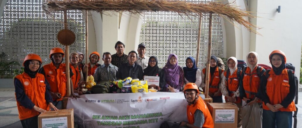 Umsura Kirim 11 Mahasiswa ke NTT, Fokus Dampingi Pemulihan Pascagempa