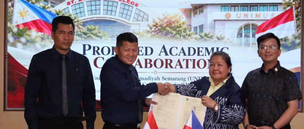 UNIMUS Jajaki Kerja Sama Akademik Internasional dengan ST Dominic College of Asia