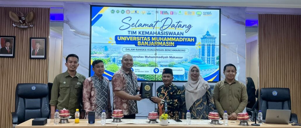 UM Banjarmasin Benchmarking ke Unismuh Makassar, Perkuat Pengelolaan Kemahasiswaan