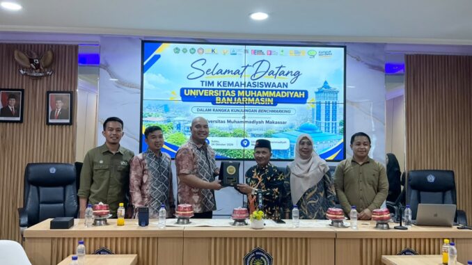 UM Banjarmasin Benchmarking ke Unismuh Makassar, Perkuat Pengelolaan Kemahasiswaan