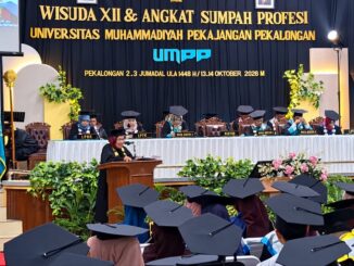 Wisuda UMPP, Rektor Dorong Lulusan Diploma Lanjut Sarjana dan Profesi