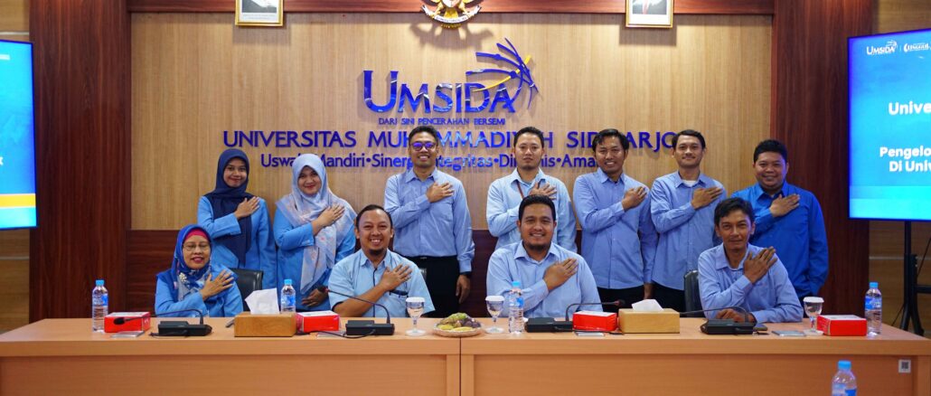 UMG Belajar Pengelolaan Tracer Study ke Umsida untuk Persiapan Akreditasi Institusi
