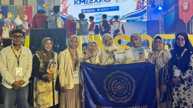 Padukan Batik dan Embroidery, Tim dari UMPWR Raih Juara 1 KMI Expo XVII 2026