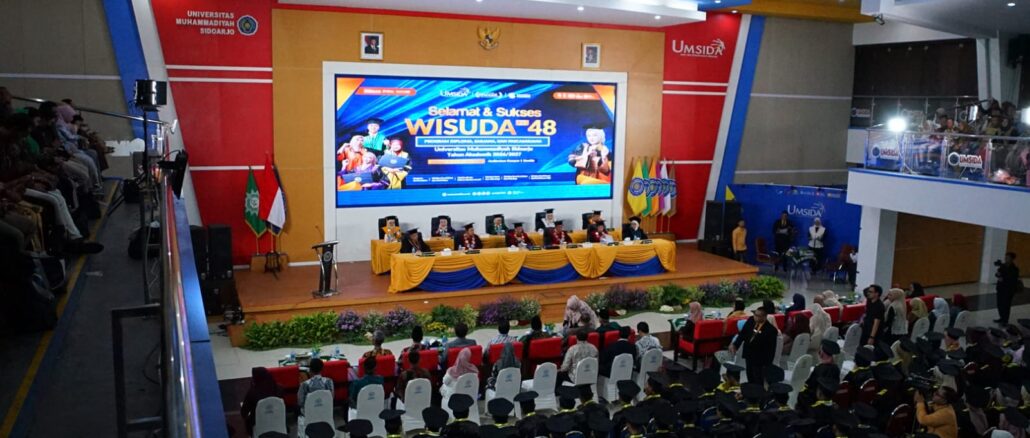 Wisuda ke-48, Umsida Luluskan 1.170 Wisudawan Berdaya Saing Global